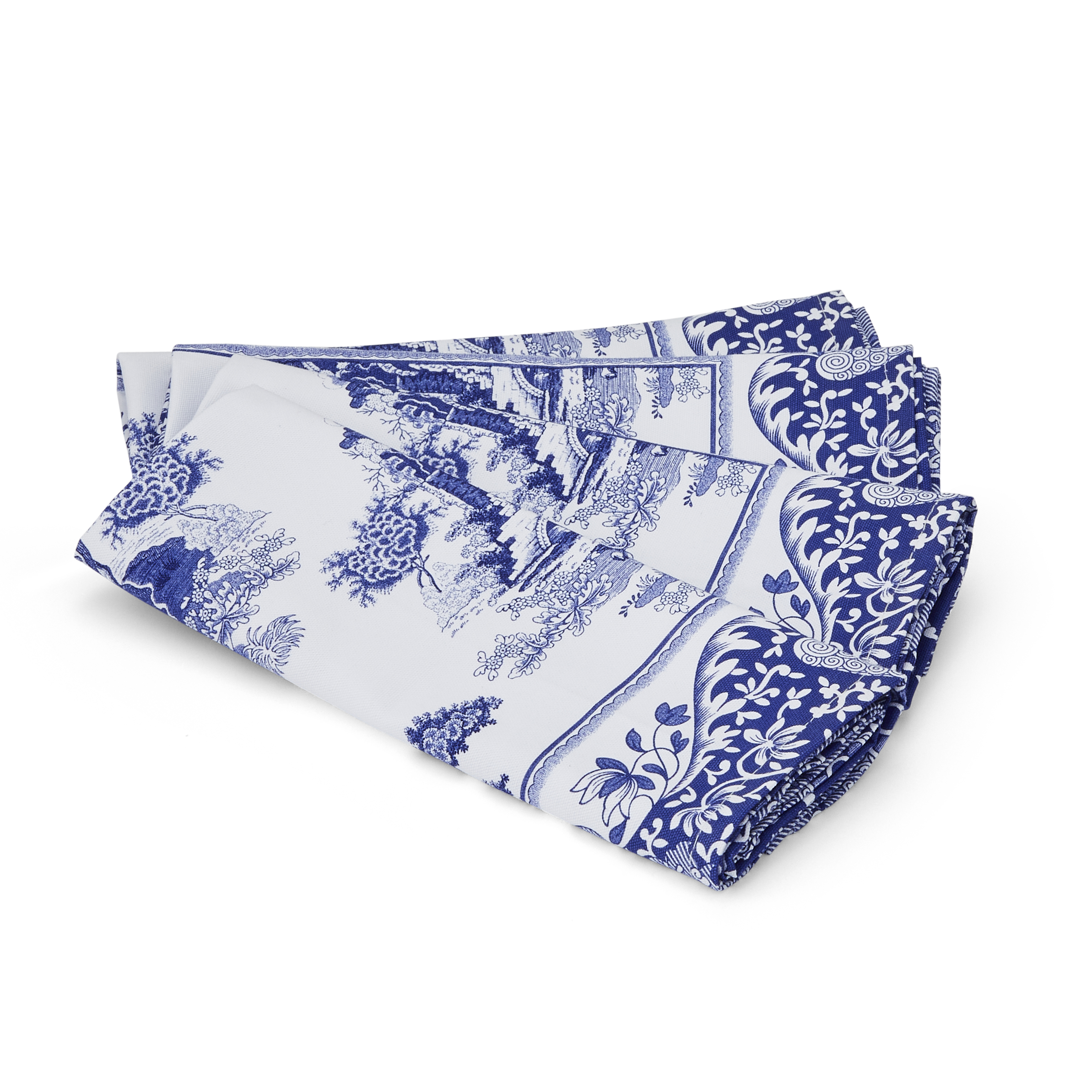 Blue Italian Napkins Set of 4 image number null